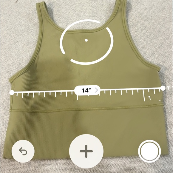 Lululemon Power Pivot Ribbed Tank Top Size 6 - Picture 4 of 6